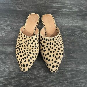 Madewell Leopard Mules